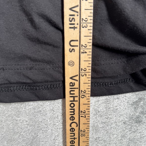 Celebrate‎ Halloween T-Shirt Floral Skull Graphic Tee Black Top Gothic Large - Picture 10 of 11